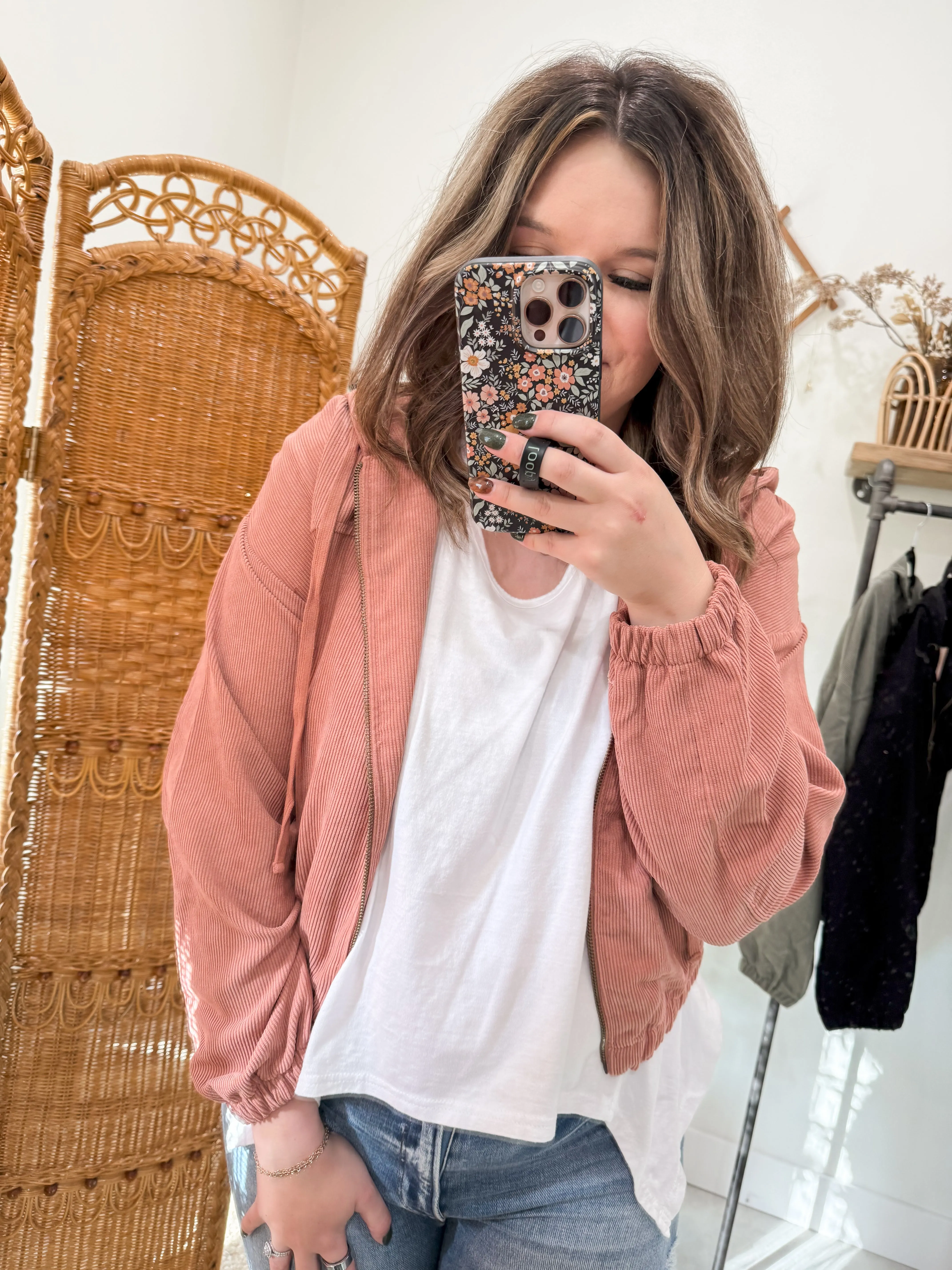 Corduroy Zip Jacket