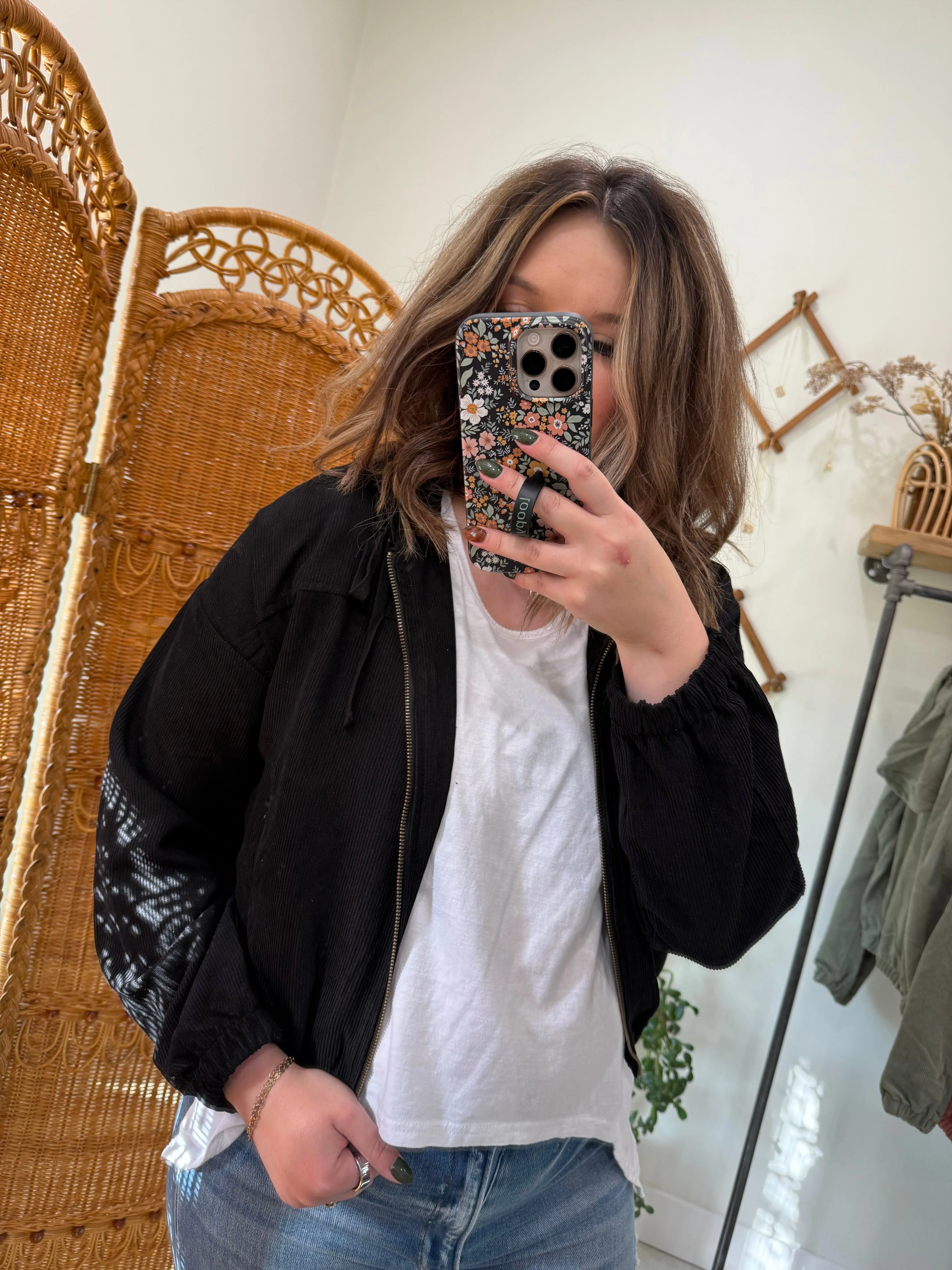 Corduroy Zip Jacket