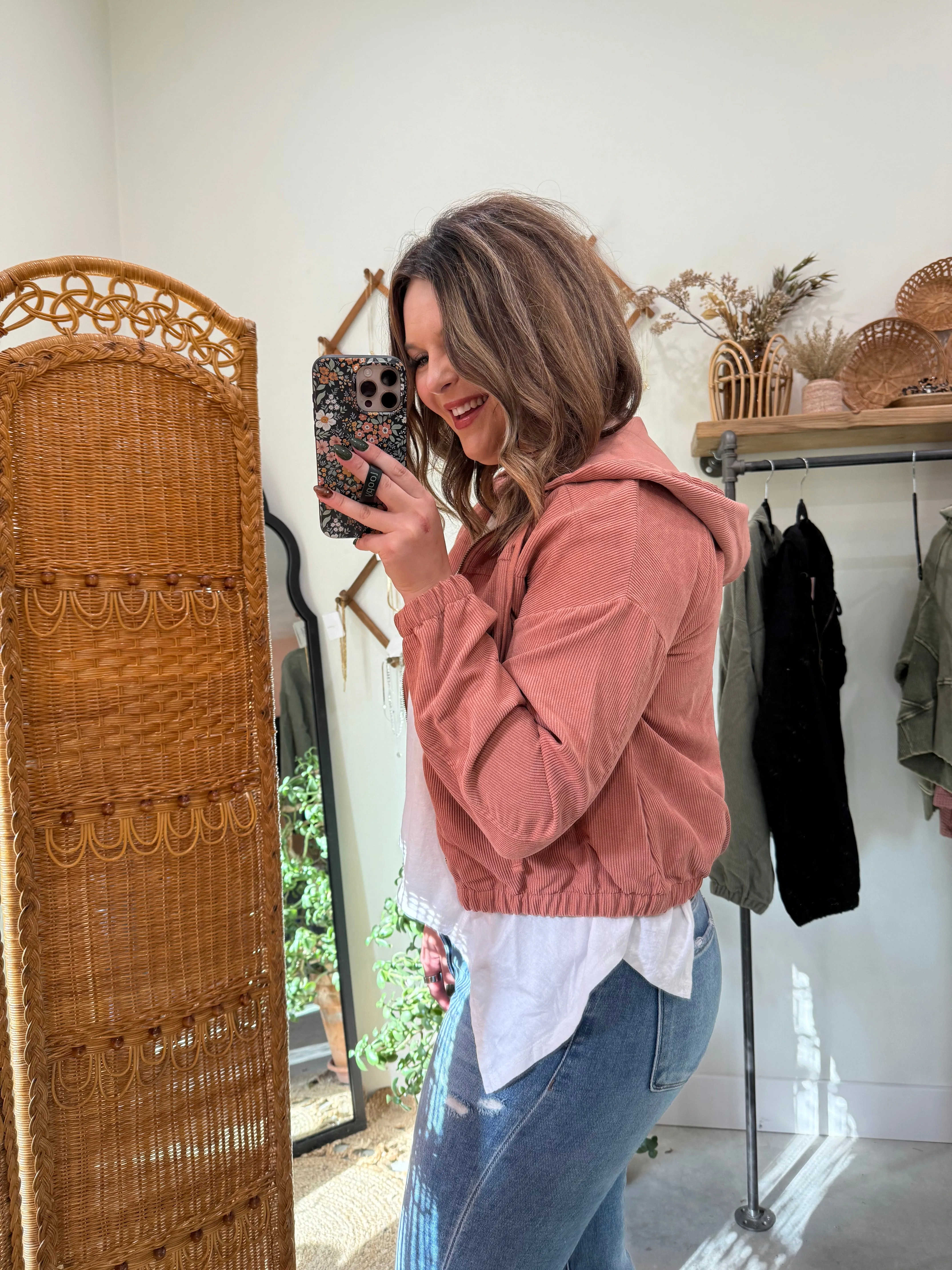 Corduroy Zip Jacket