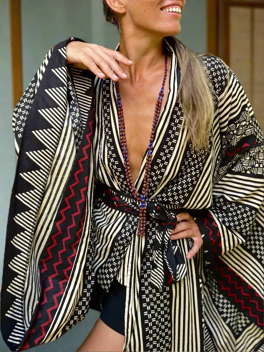 Cosmos | 100% Cotton Kimono