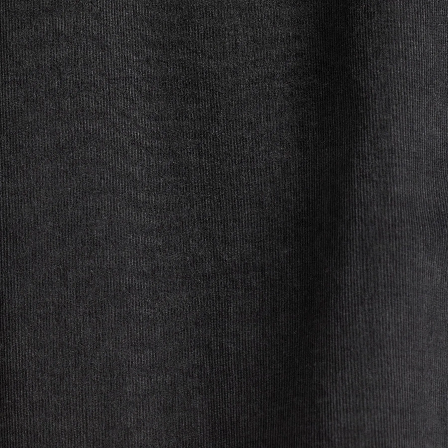 Cotton Cashmere Blend Corduroy Shirt - Carbon