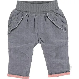 Cotton Cord Lined Frill Pocket Trousers