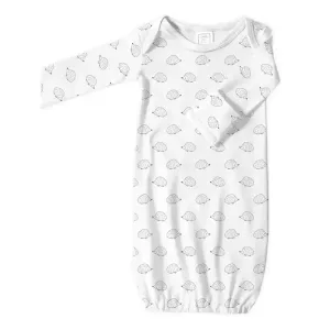 Cotton Sleep Gown - Tiny Hedgehogs