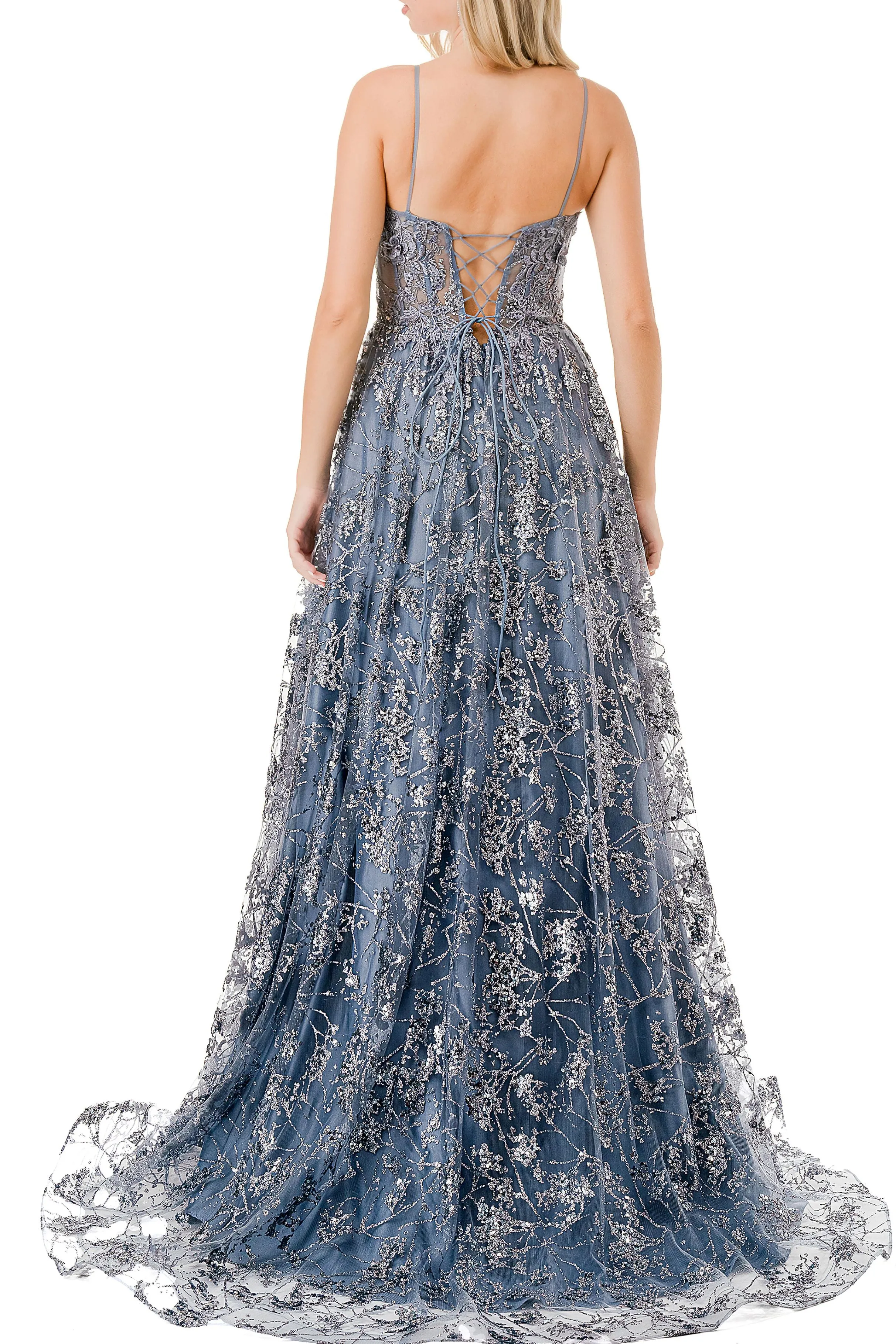 Coya Collection Spaghetti String Embellished Dress