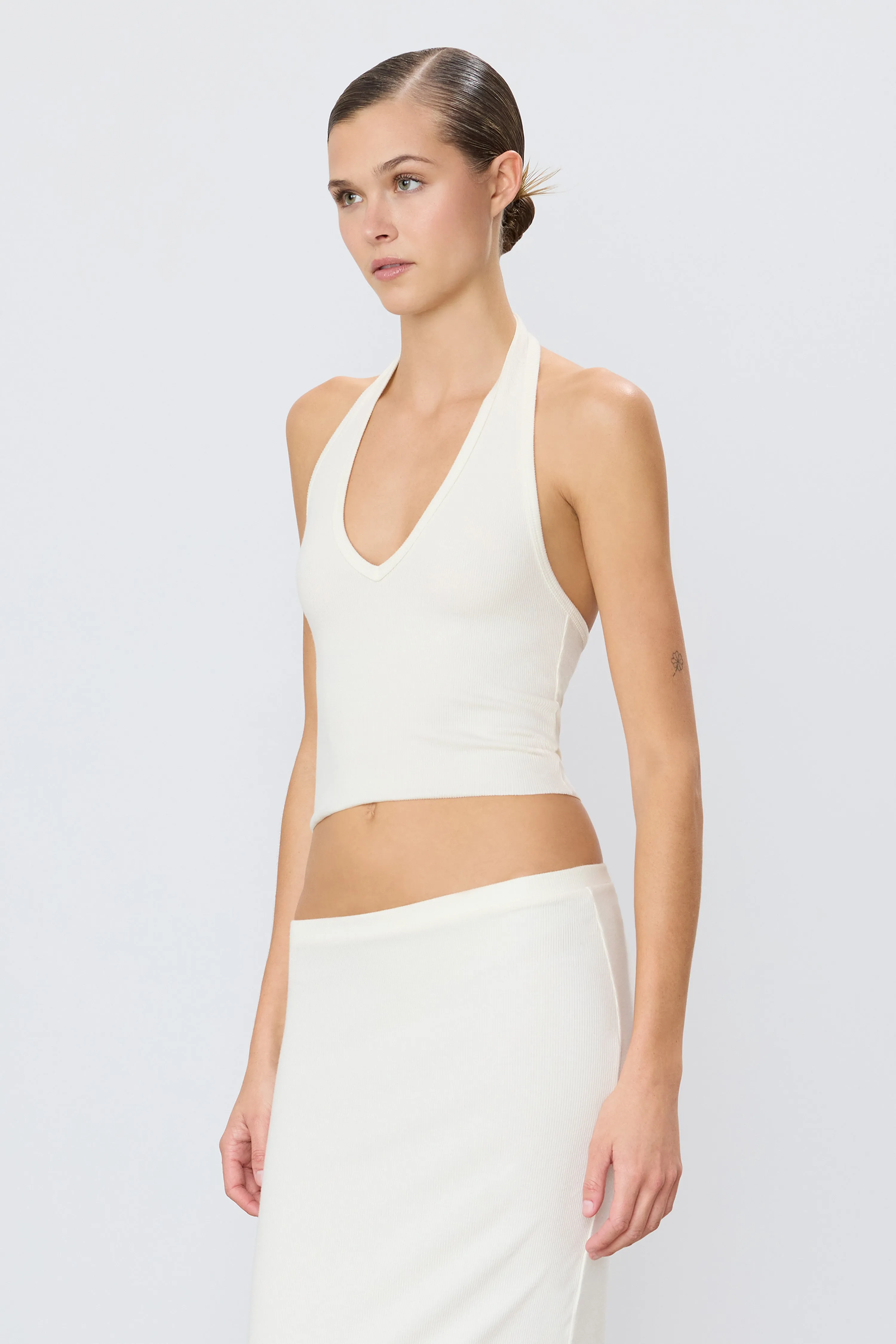 Cropped Halter Top