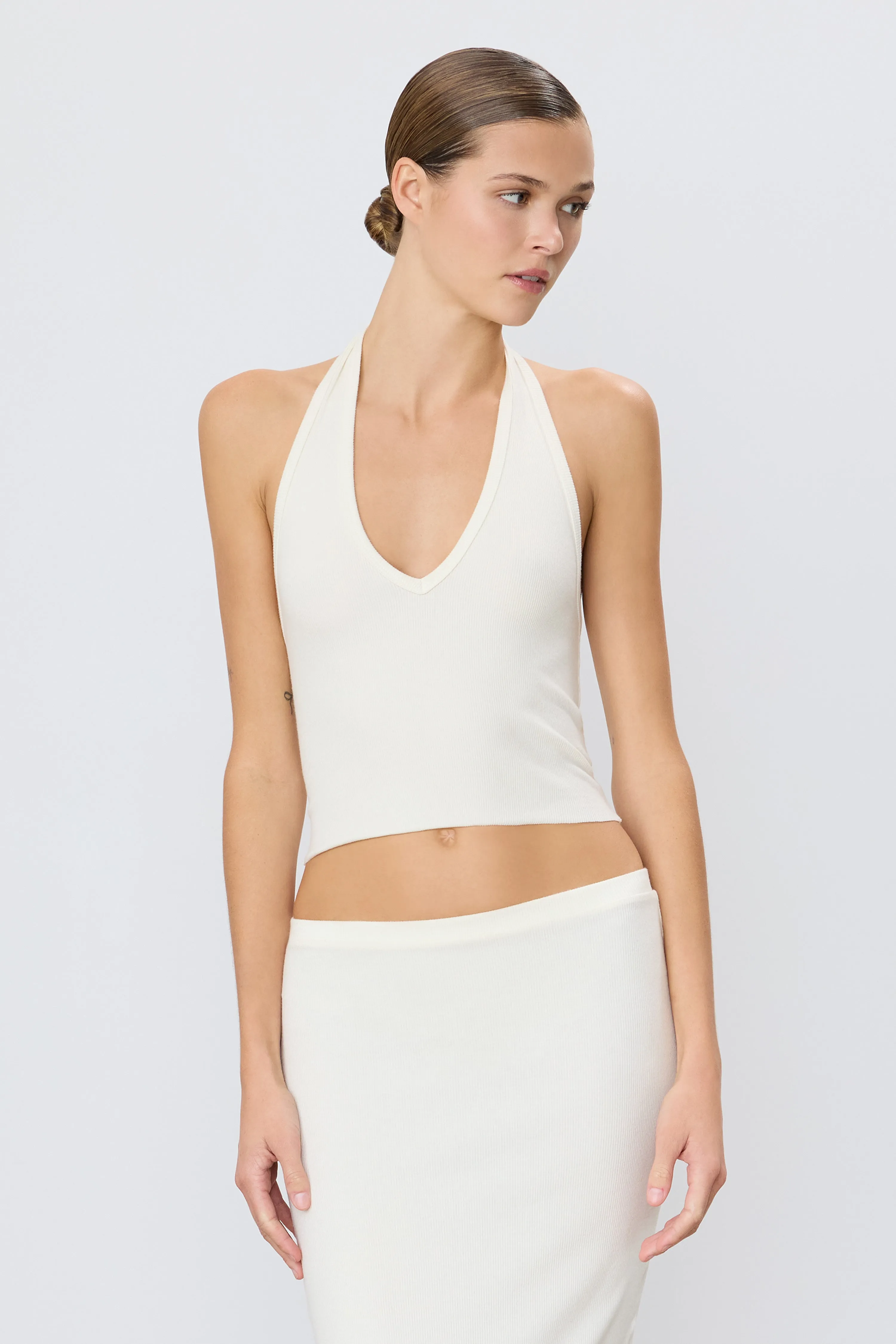 Cropped Halter Top