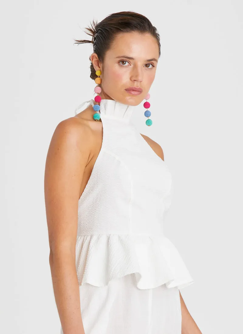 Cruise Monica Halter Neck Top (SAMPLE)