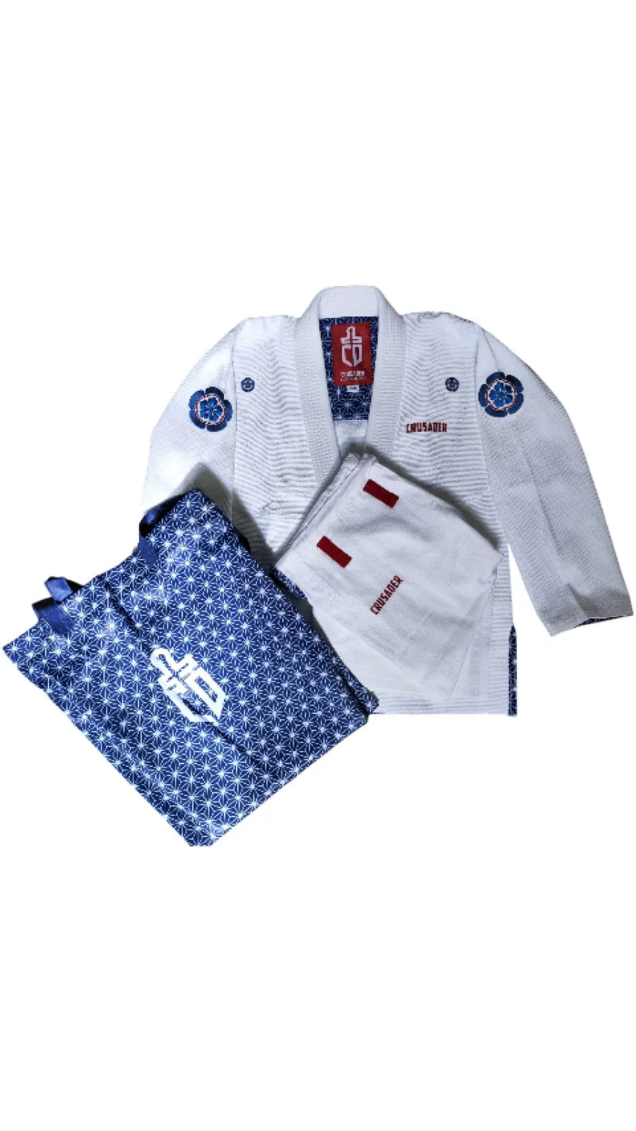 CRUSADER SHOGUN BJJ "KIDS" Gi [White]
