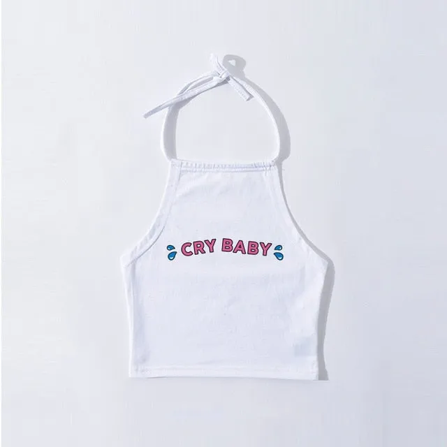Cry Baby Halter Top