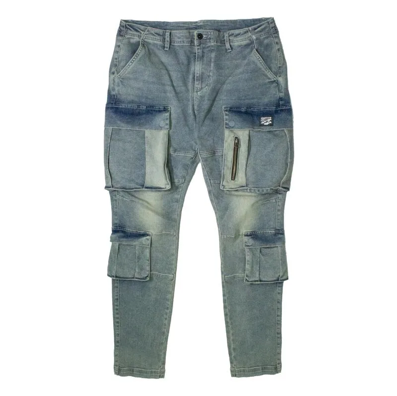 Cutty Victory Cargo Denim Jean - Tint