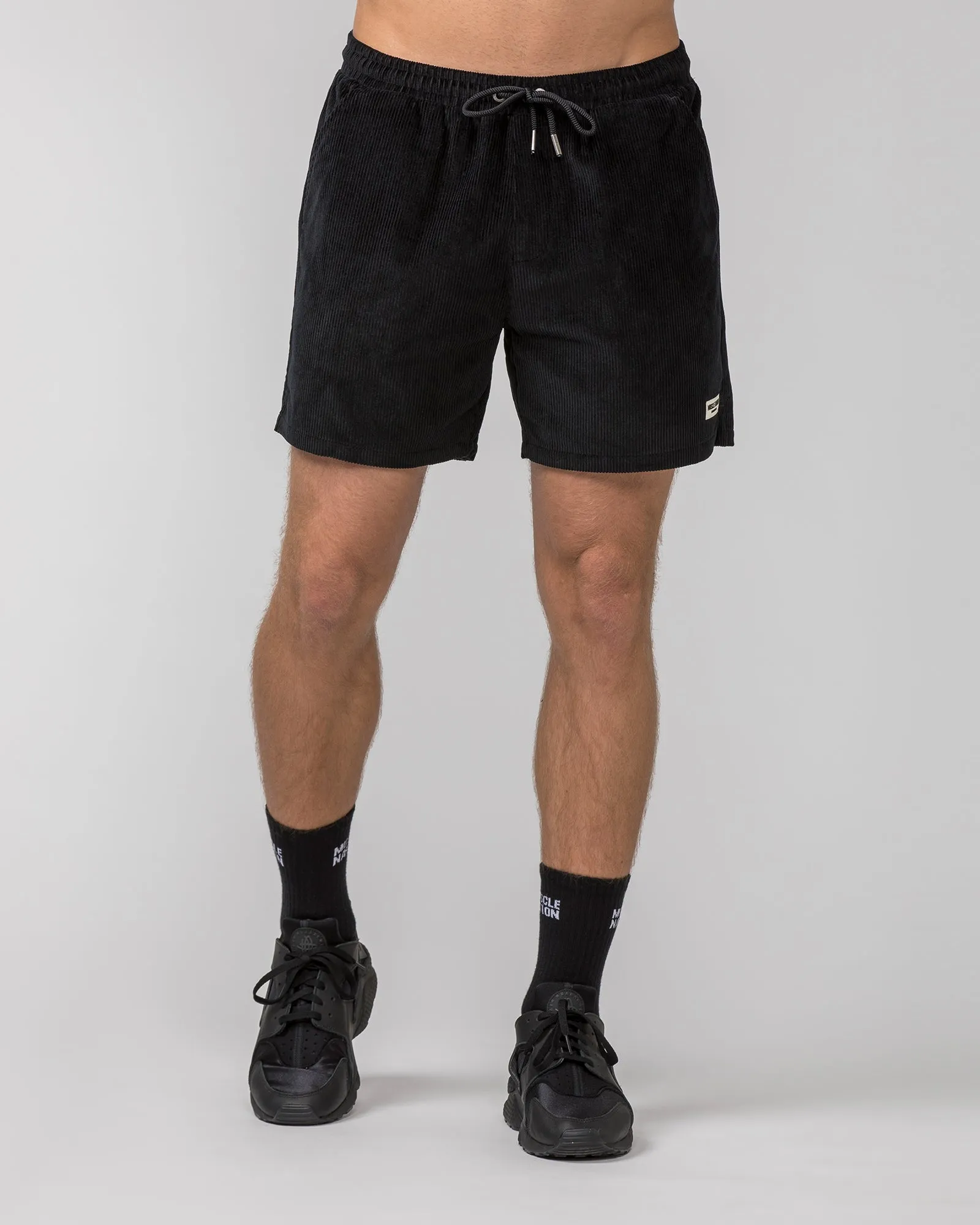 Daily Corduroy 5" Shorts - Black