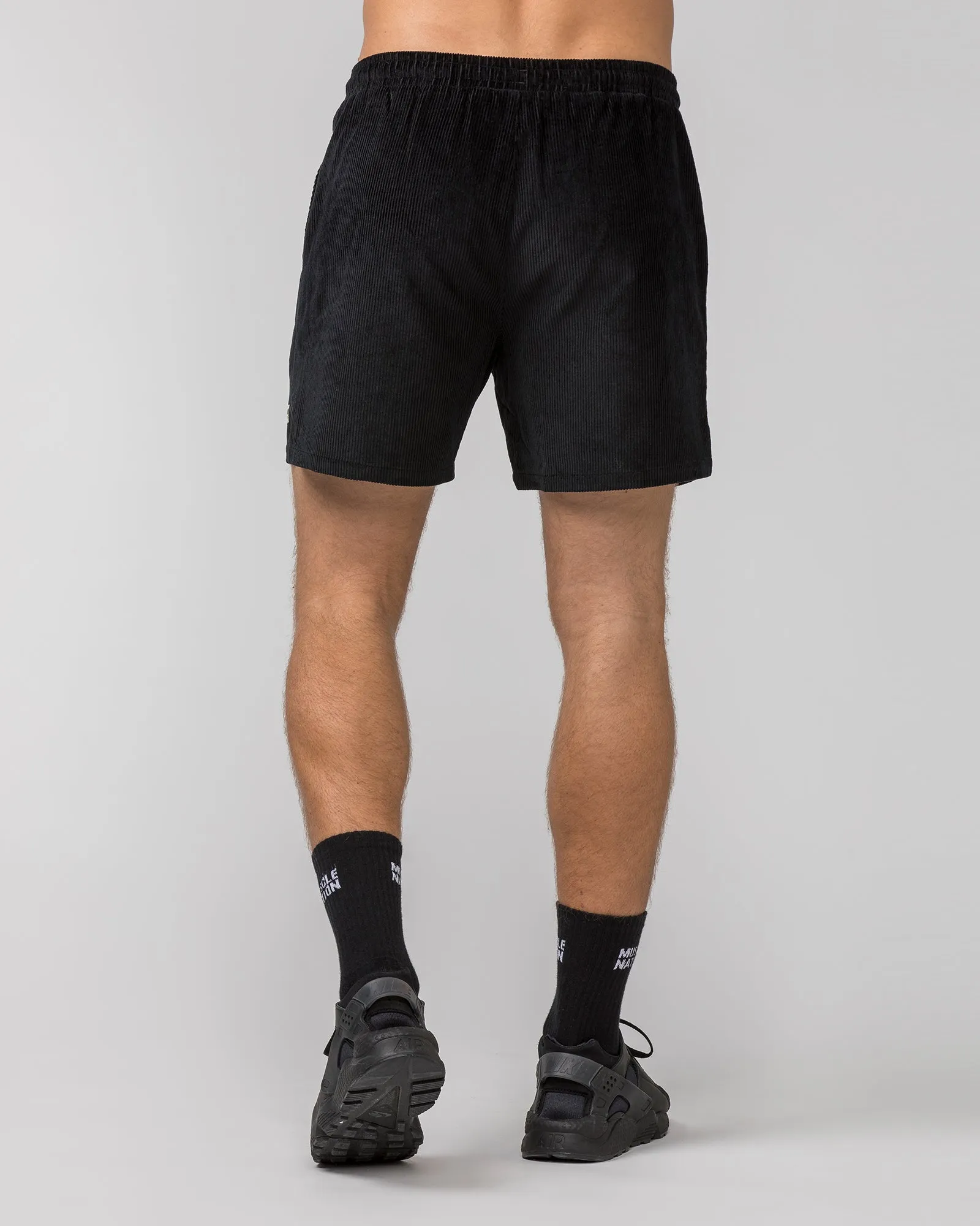 Daily Corduroy 5" Shorts - Black