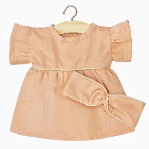 Daisy Dress   Headband - Salmon Corduroy