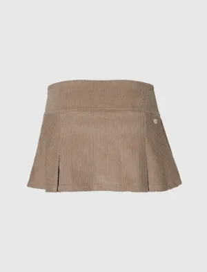 DANIELLE GUIZIO WOMEN'S CORDUROY SKIRT