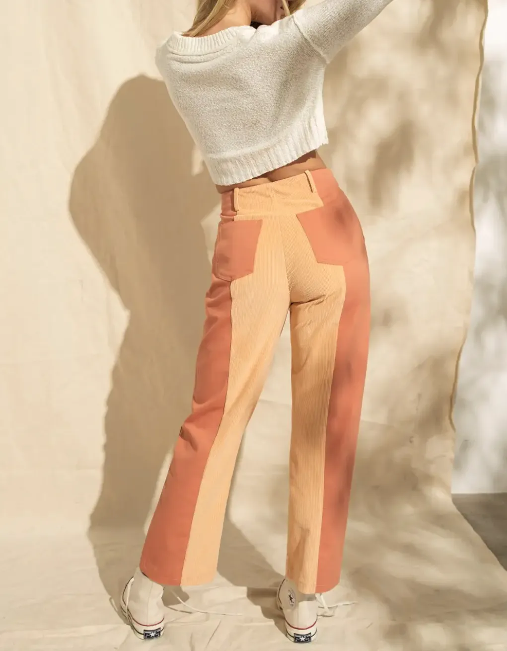 DANIELLE SPLIT PANEL PANTS