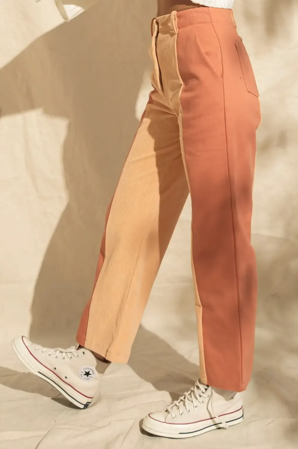DANIELLE SPLIT PANEL PANTS