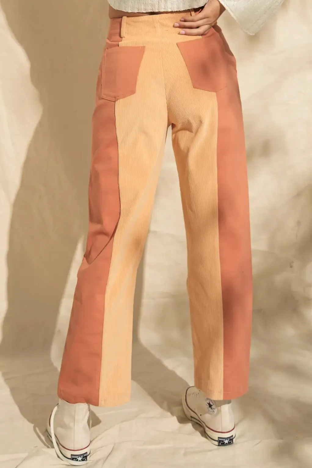 DANIELLE SPLIT PANEL PANTS