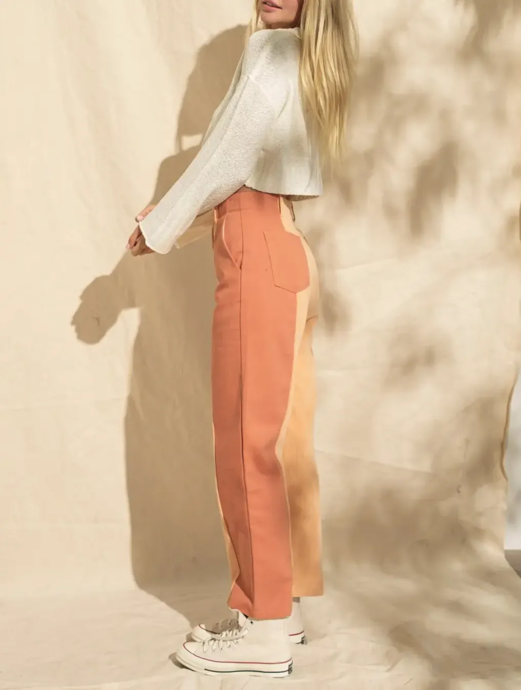 DANIELLE SPLIT PANEL PANTS
