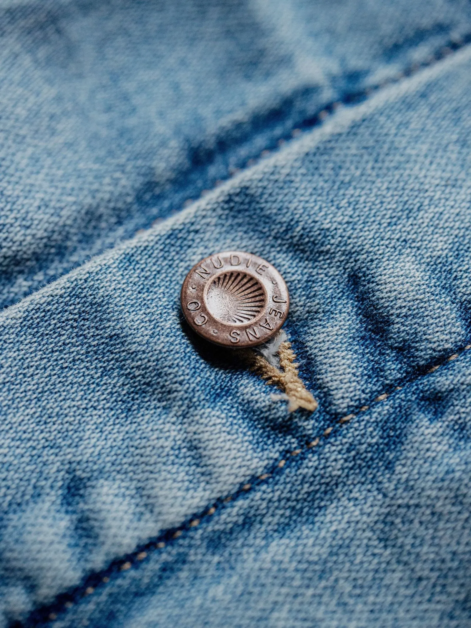 danny denim jacket desert in light blue