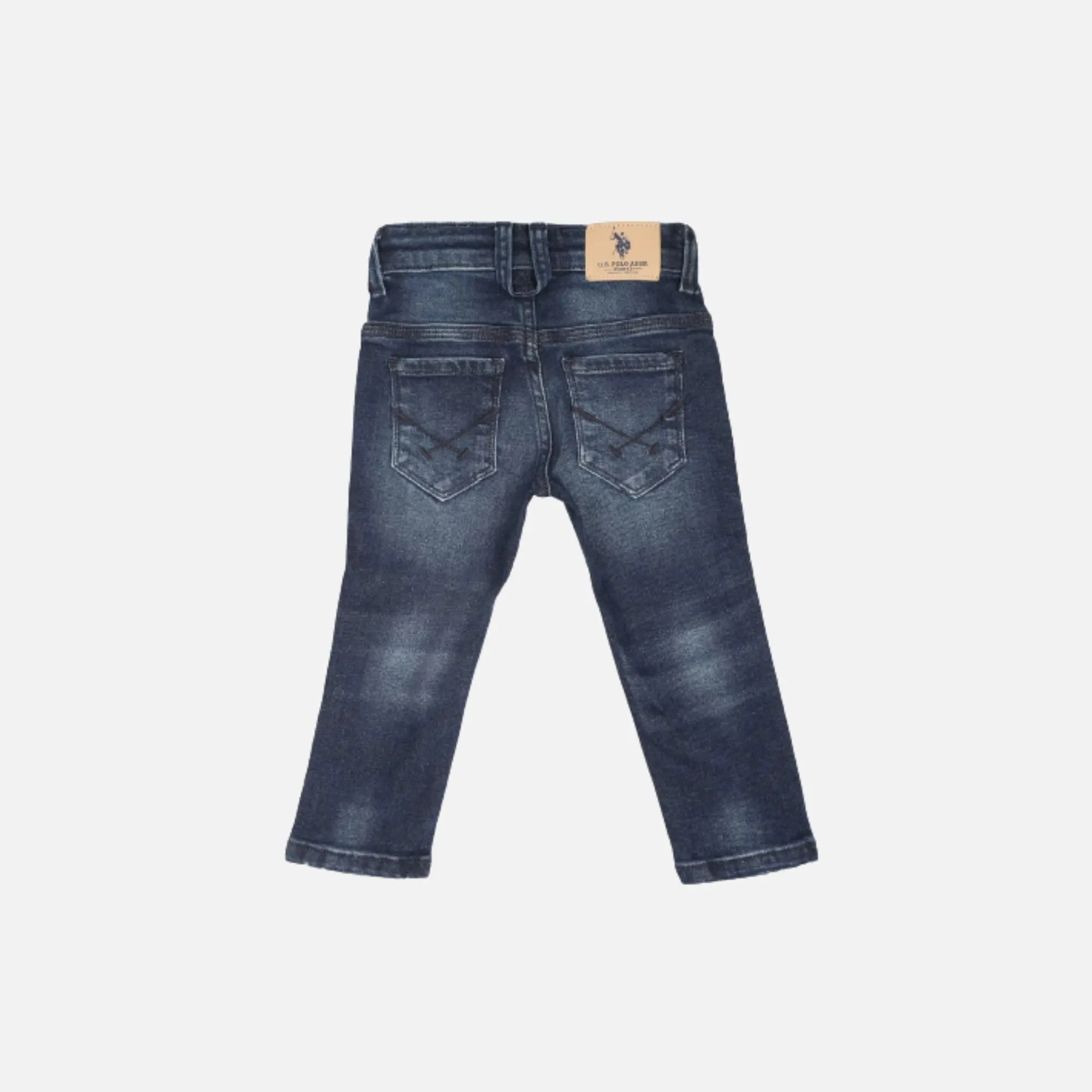 Dark Wash Distressed Jeans