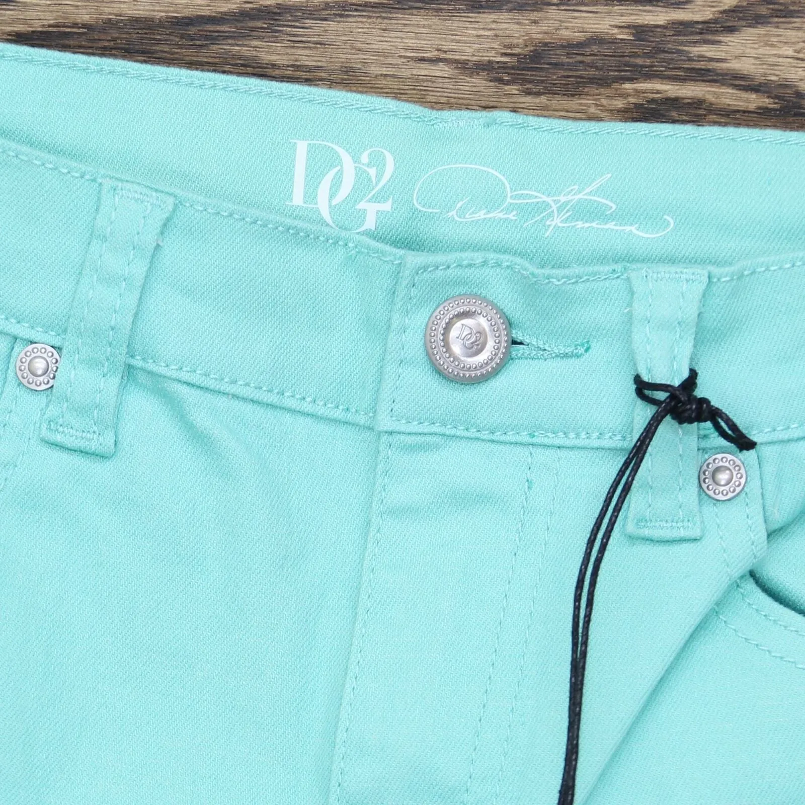 DG2 by Diane Gilman Women's Petite Virtual Stretch Destructed Skinny Jeans
