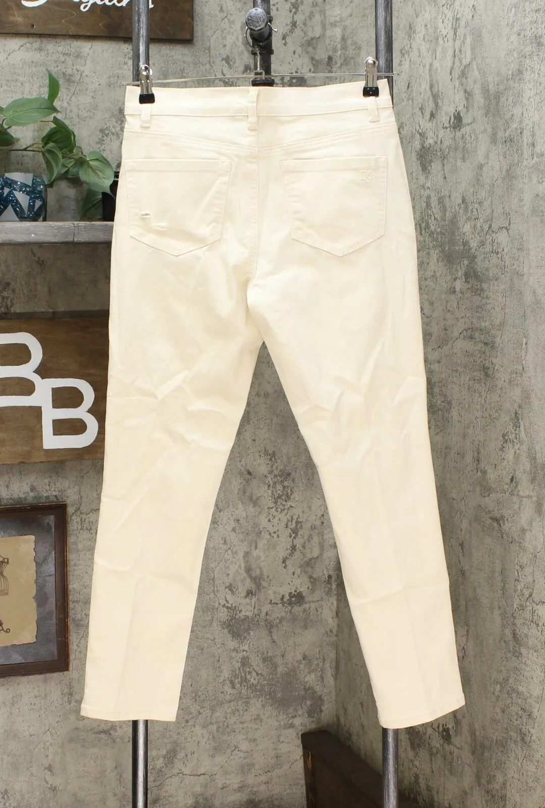 DG2 by Diane Gilman Women's Petite Virtual Stretch Destructed Skinny Jeans