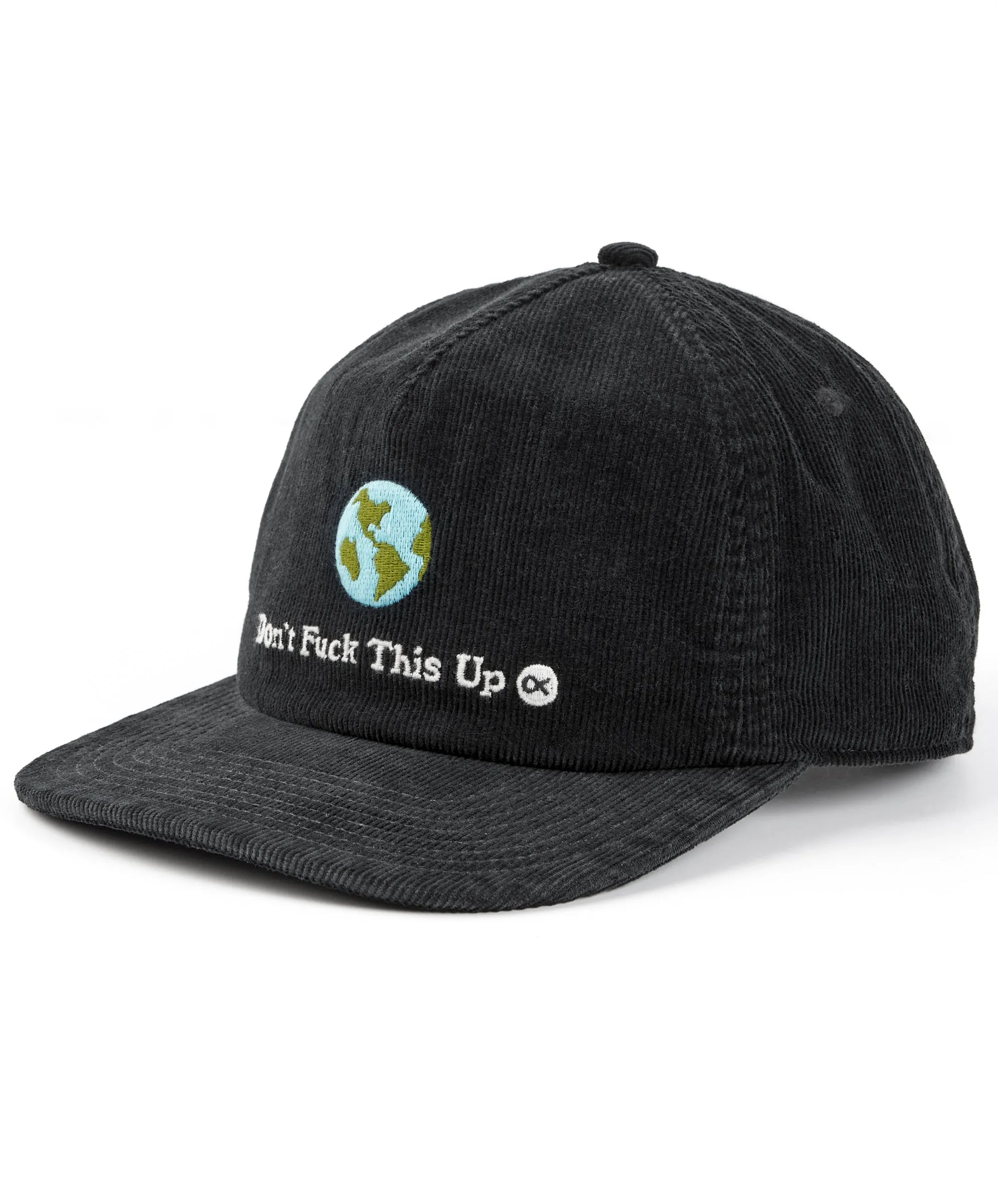 Don't Fuck This Up Cord 5-Panel Hat - FINAL SALE