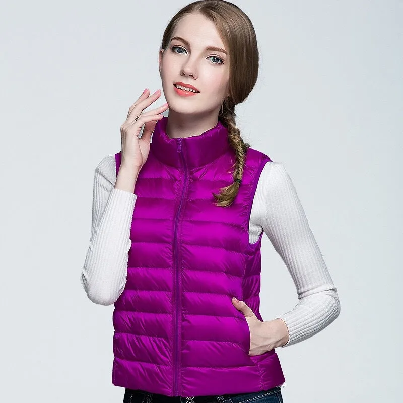 Down Jacket Collar Puffer Jackets
