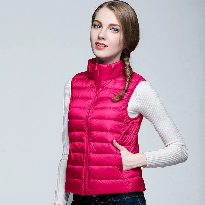Down Jacket Collar Puffer Jackets
