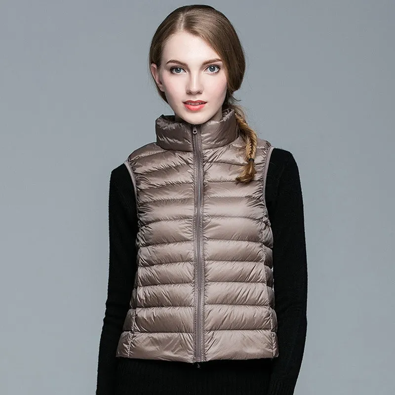 Down Jacket Collar Puffer Jackets