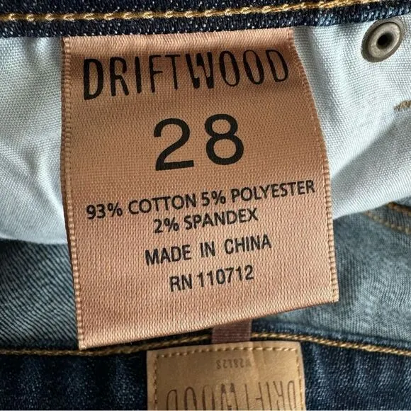 Driftwood Embroidered Floral Marilyn Distressed Skinny Jeans
