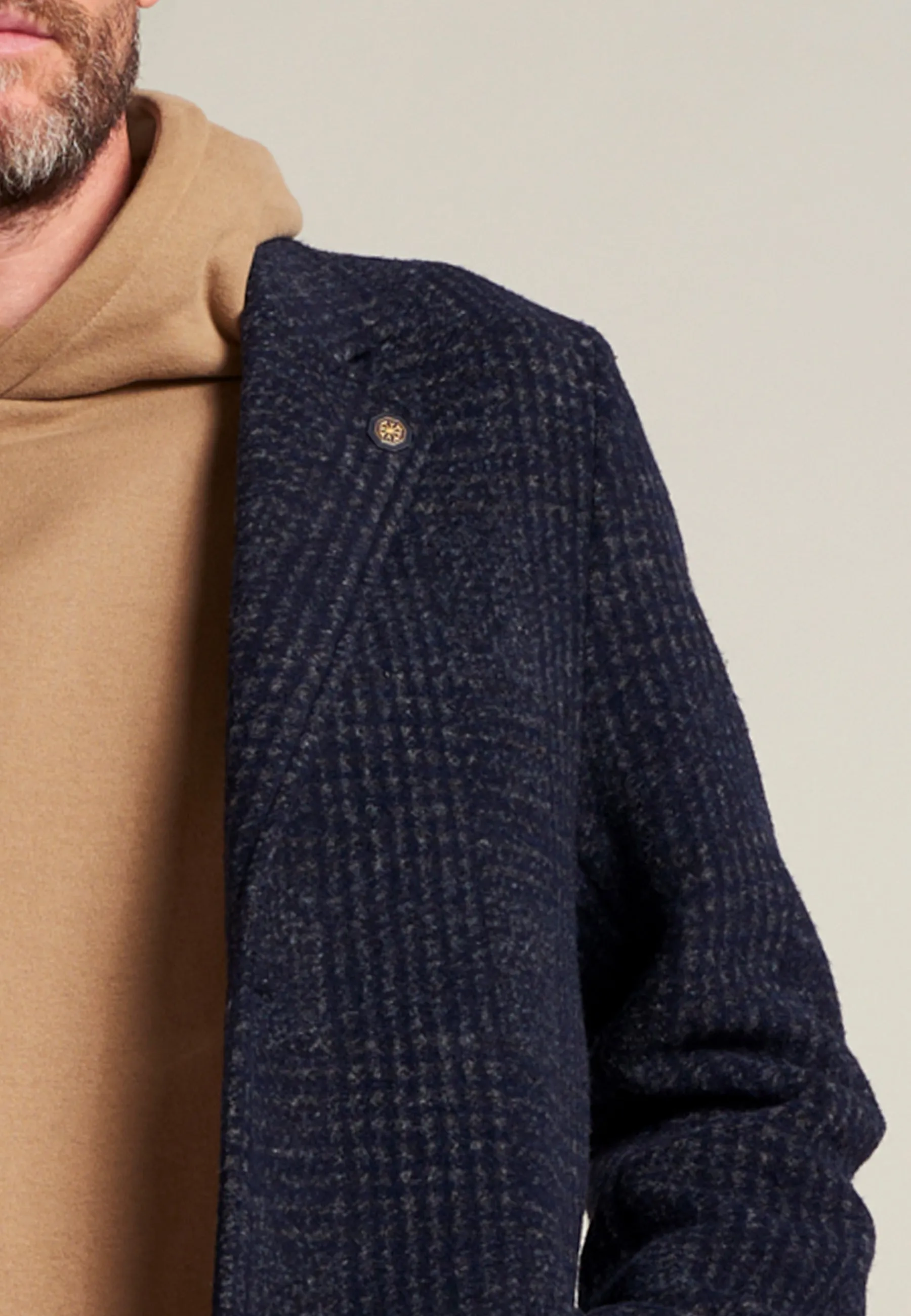 DSZ BONDED WOOL COAT