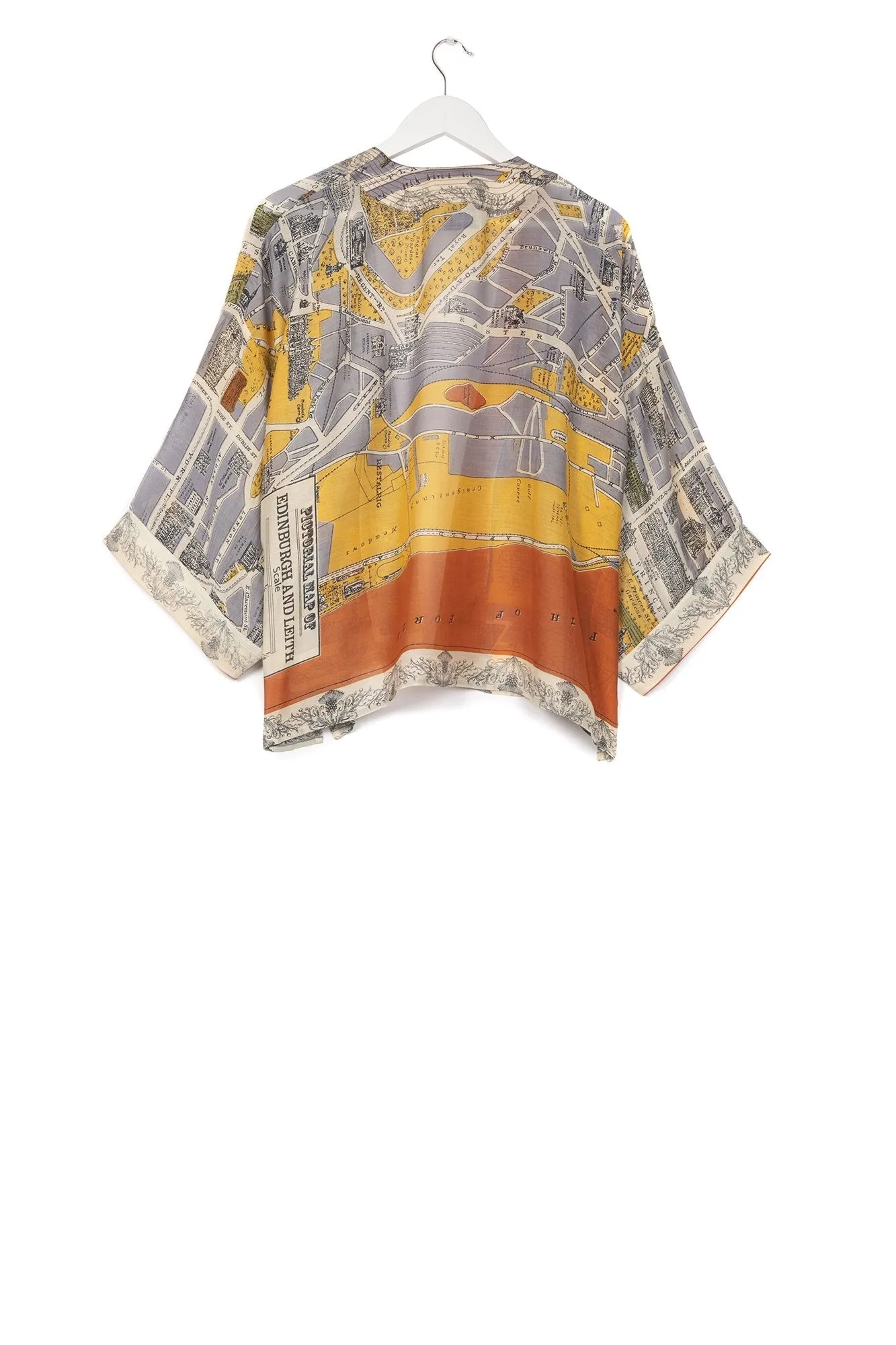 Edinburgh & Leith Map Kimono