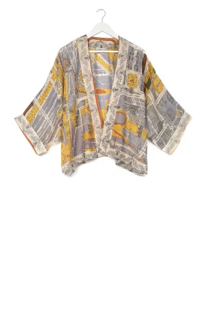 Edinburgh & Leith Map Kimono