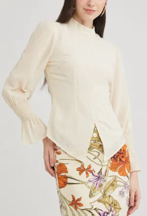 Embroidered Floral Top