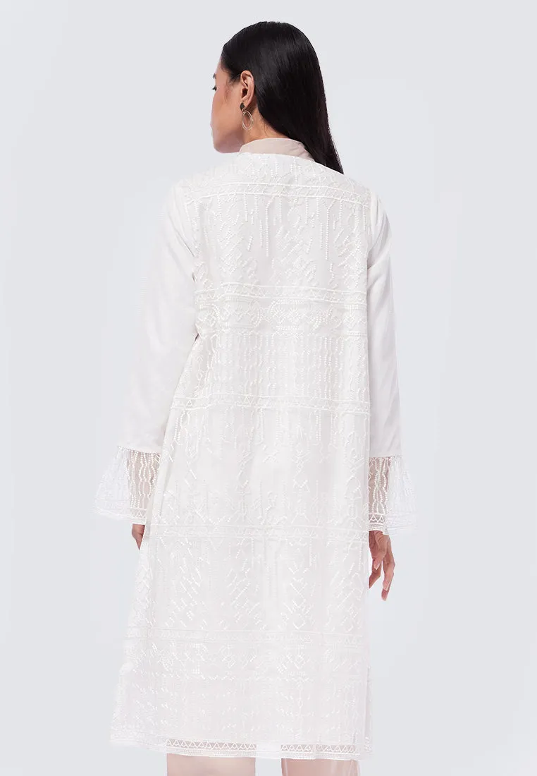 Embroidered Long Sleeves Outer