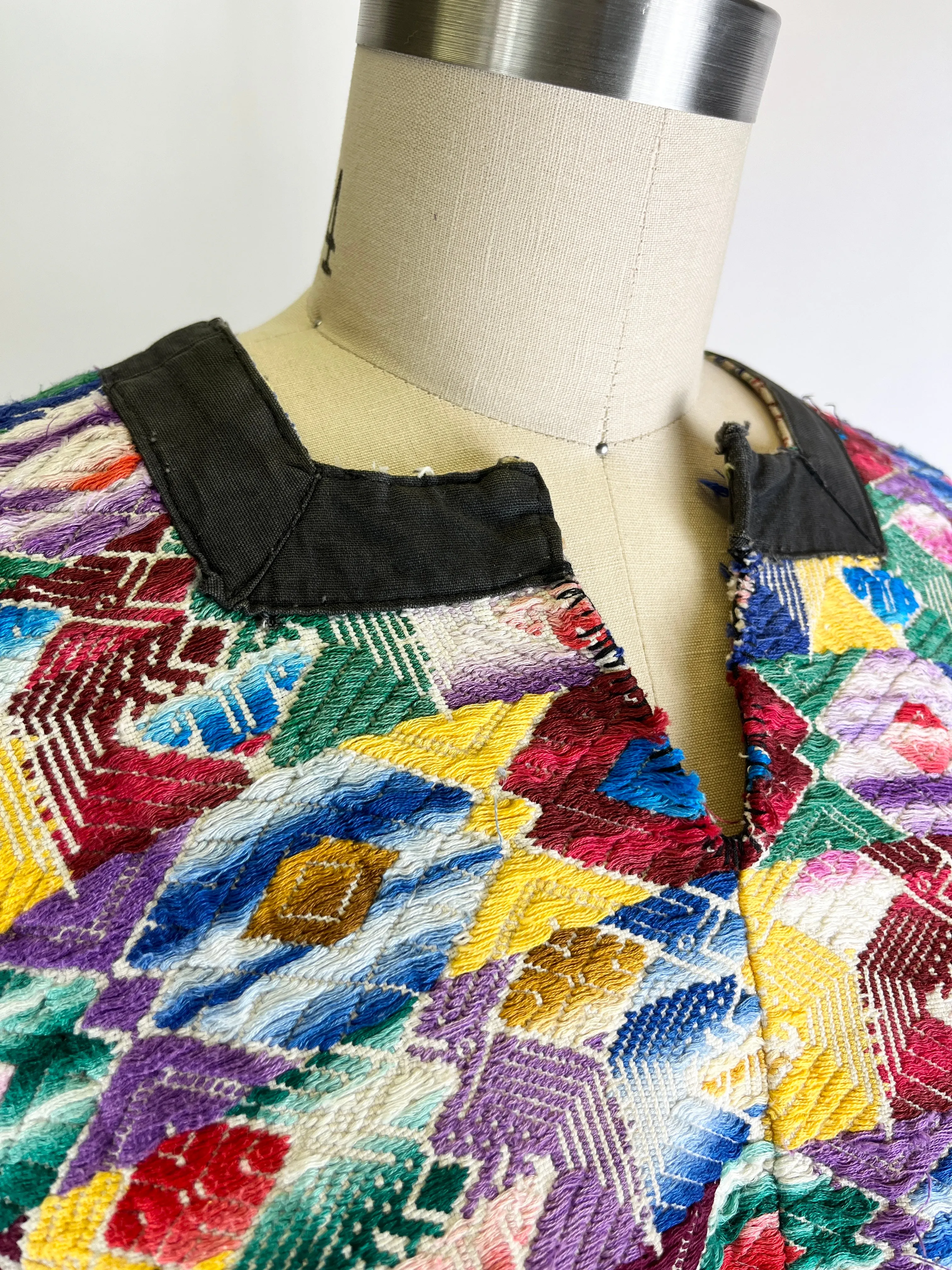 Embroidered Vintage Huipil