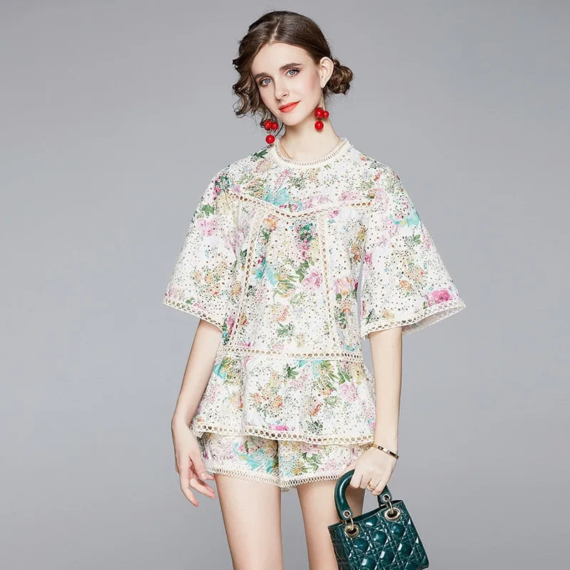 European Style Summer Two-Piece Suits