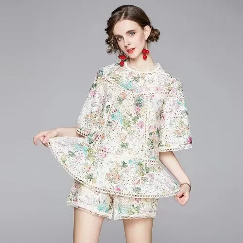 European Style Summer Two-Piece Suits