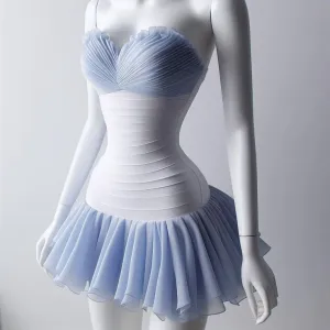 Fairy Sweetheart A-Line Chiffon Short Party Dress Homecoming Dress, DP4822