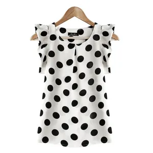 Fashion Women Casual Chiffon Shirt Tops