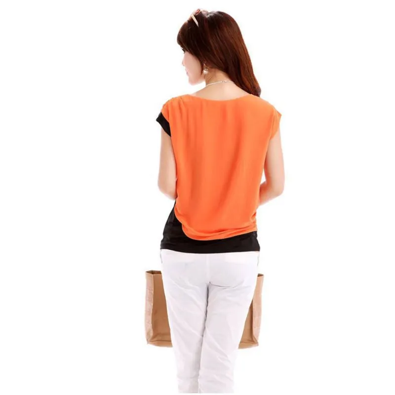 Fashion Women Top Short Sleeve Casual Top T-Shirt