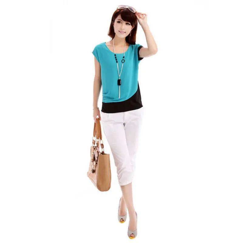 Fashion Women Top Short Sleeve Casual Top T-Shirt