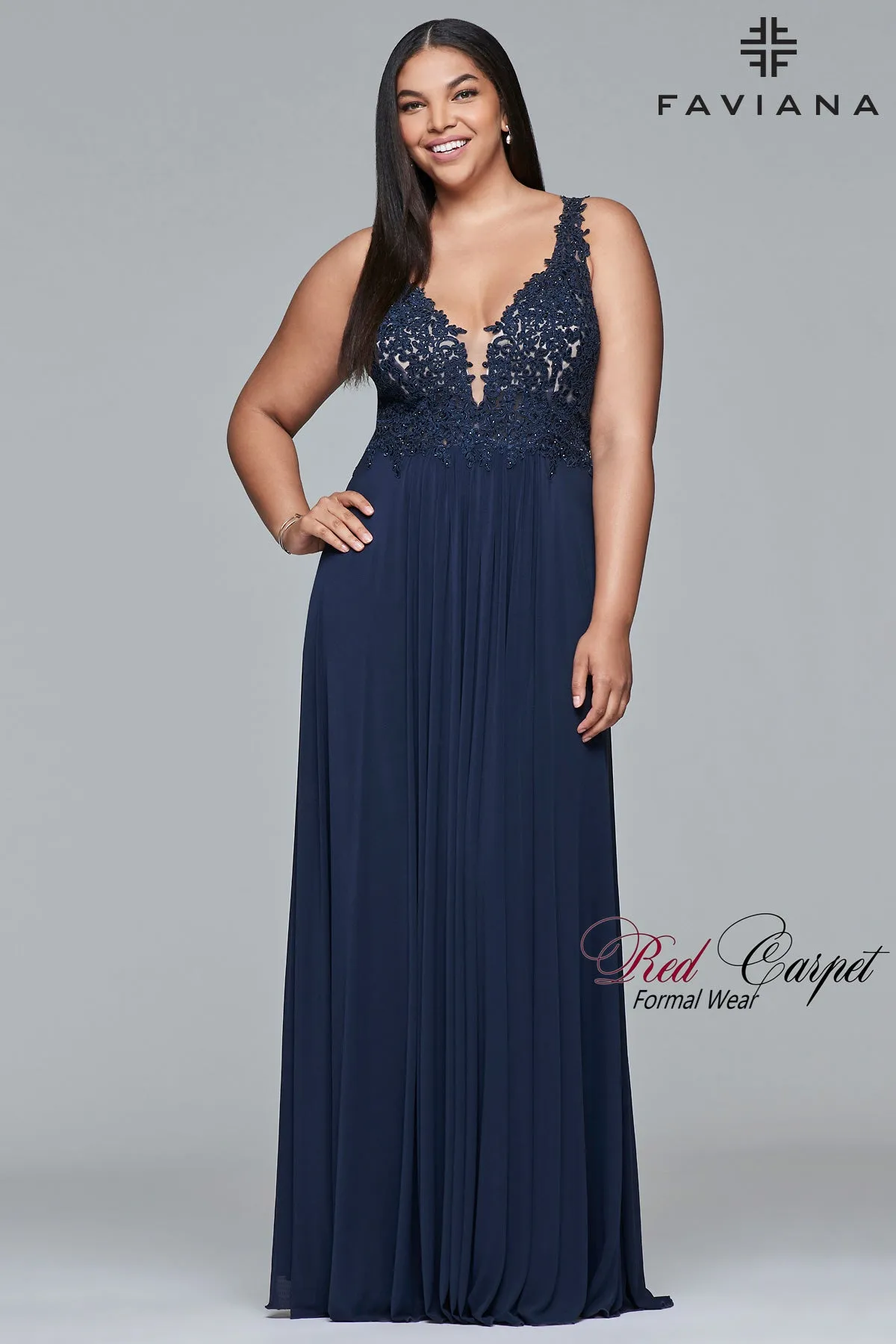 Faviana 9428 Plus Size Dress
