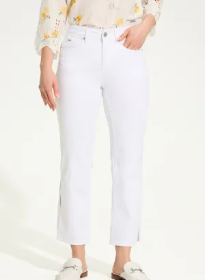 FDJ OLIVIA BOOT CROP - White