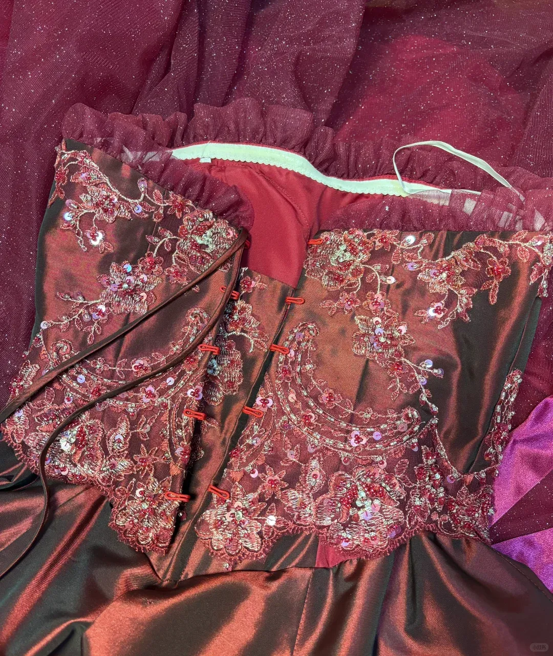 Formal Strapless A-Line Sequins Birthday Ball Gowns Formal Evening Gowns, D1120