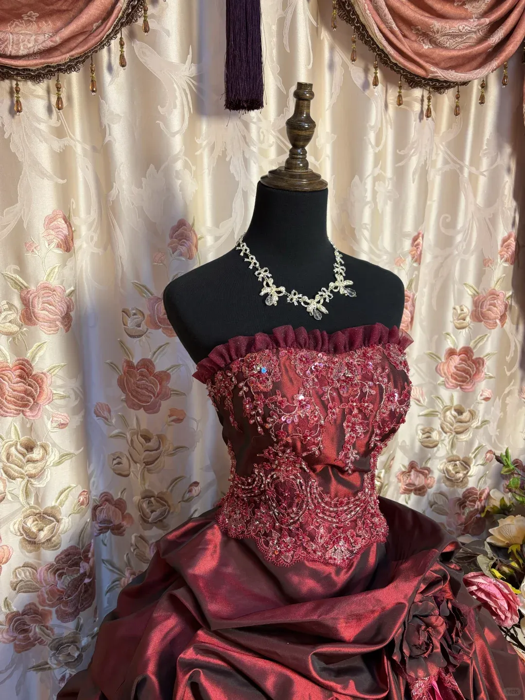 Formal Strapless A-Line Sequins Birthday Ball Gowns Formal Evening Gowns, D1120