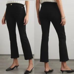 Frame Le Crop Mid-Rise Bootcut Jeans size 27 Kickboot