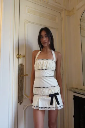 FRANCINE DRESS - IVORY