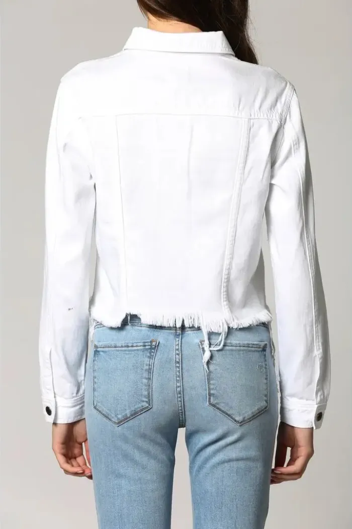 Fray Denim Jacket